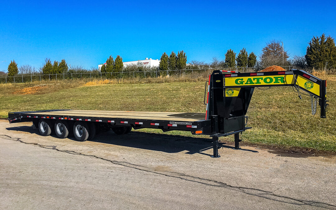 30K-40K Gatormade Tri-Axle Gooseneck