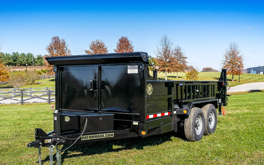 83”x14’ Gatormade Dump Trailer 14K with Tarp Kit