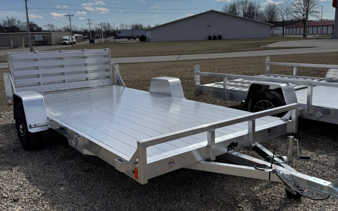 7×14 Black Rhino UTS w/Bi-Fold Gate