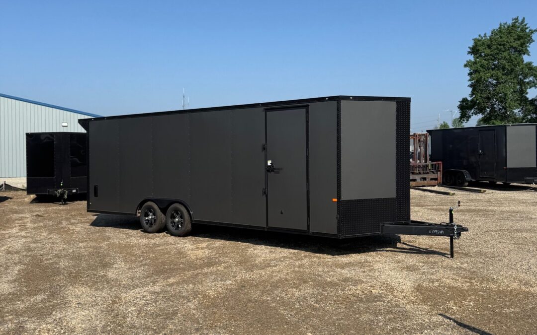 8.5×24 Rock Solid Cargo Charcoal PolyCore Blackout Package + Electrical options