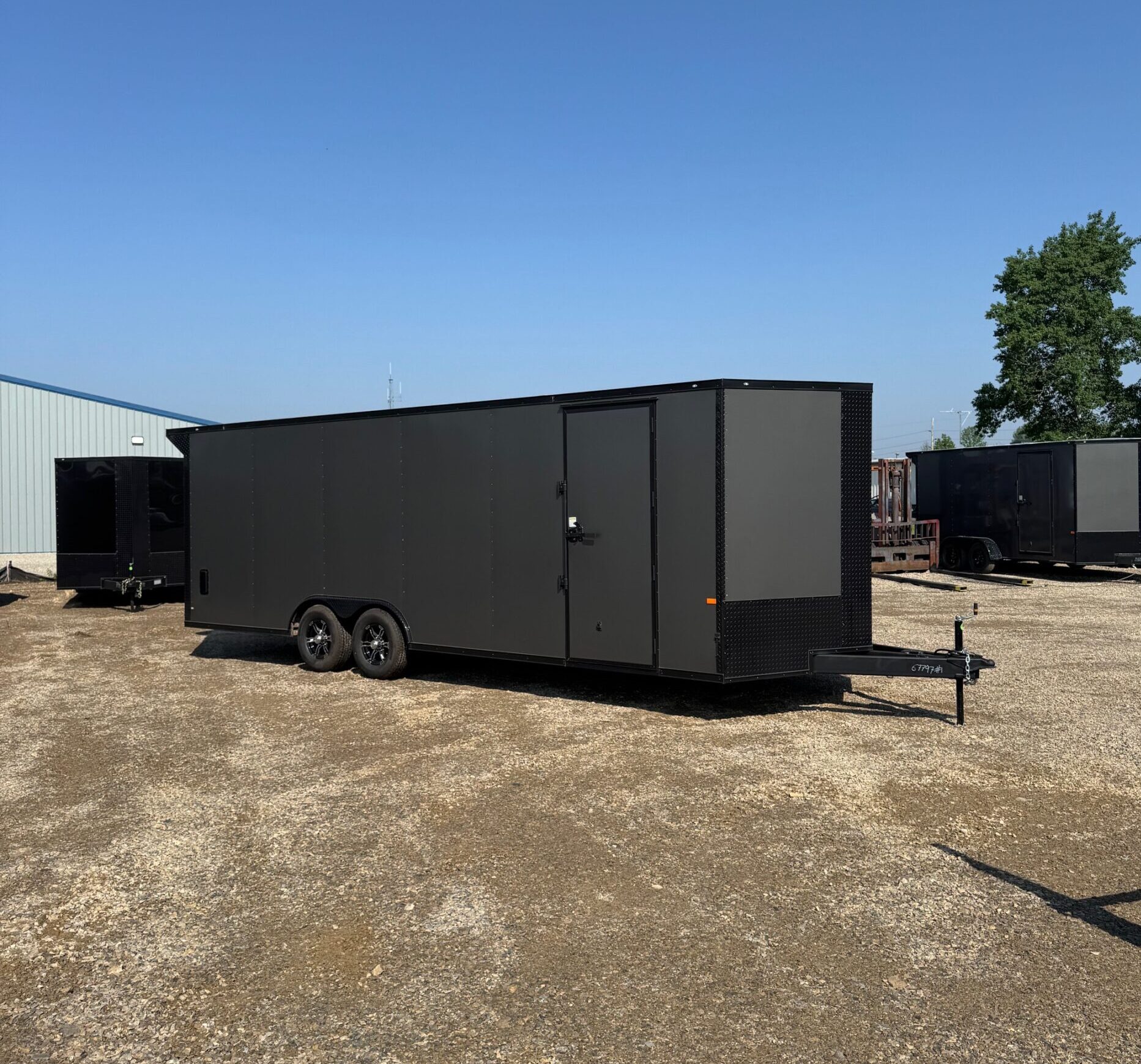 8.5×24 Rock Solid Cargo Charcoal PolyCore Blackout Package + Electrical options
