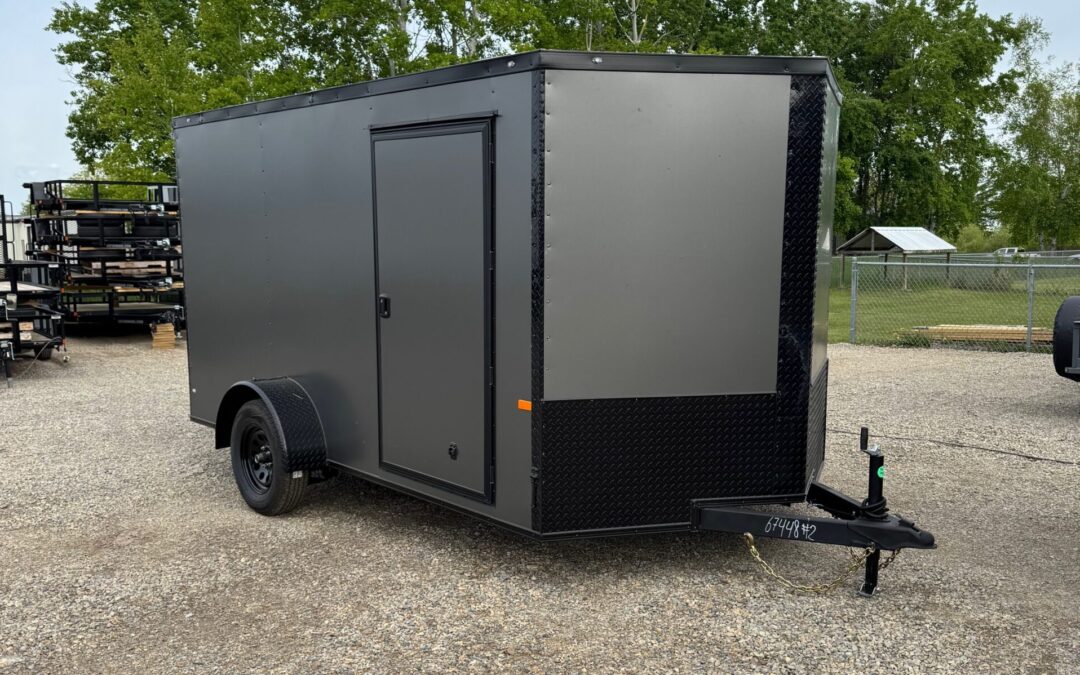 7×12 Rock Solid Cargo Charcoal PolyCore Blackout Package 3.5K GVWR