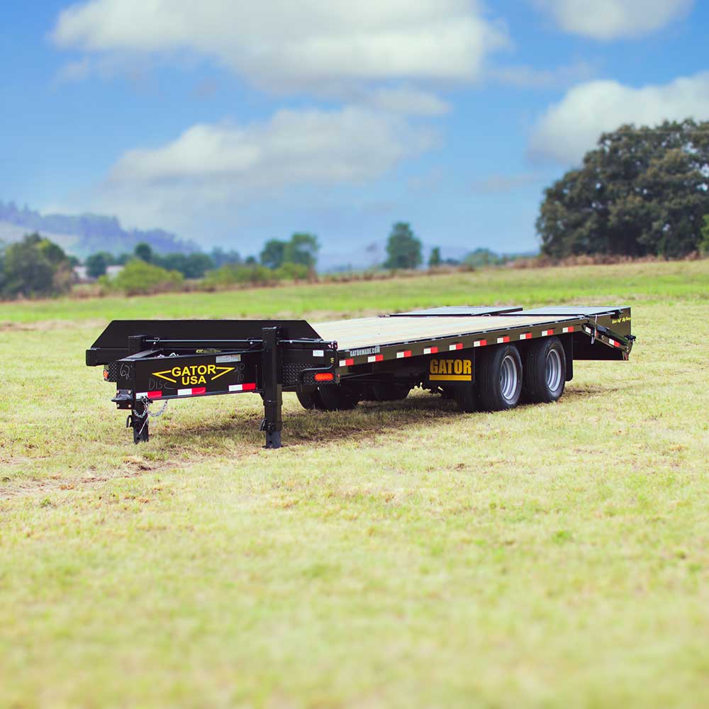 20′ + 5′ Gatormade Deckover Equipment Hauler 22K GVWR