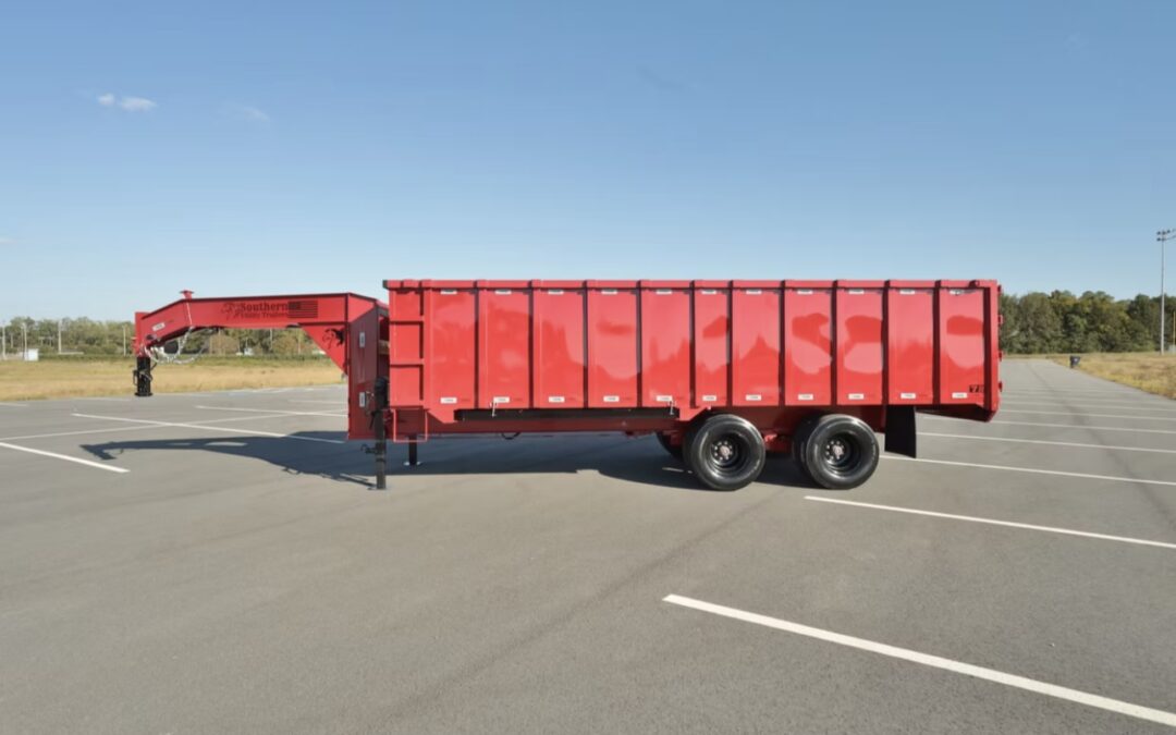 8.5×20 Southern Utility Gooseneck Dump 20K GVWR