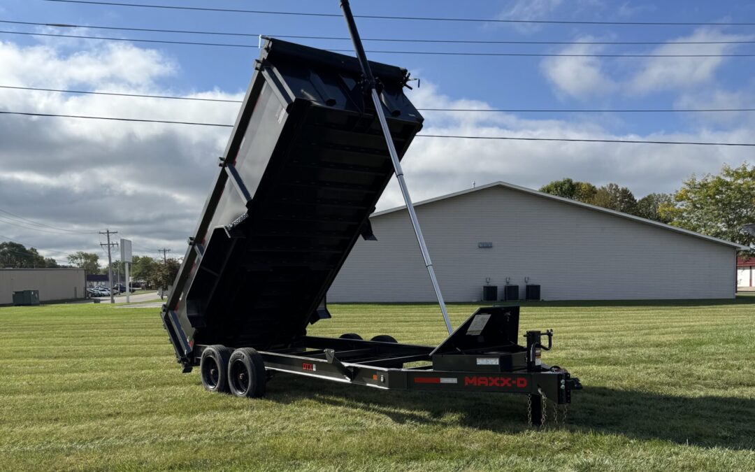 MAXX-D DTX 16K 83″x16 TELESCOPIC DUMP TRAILER –3′ SIDES–