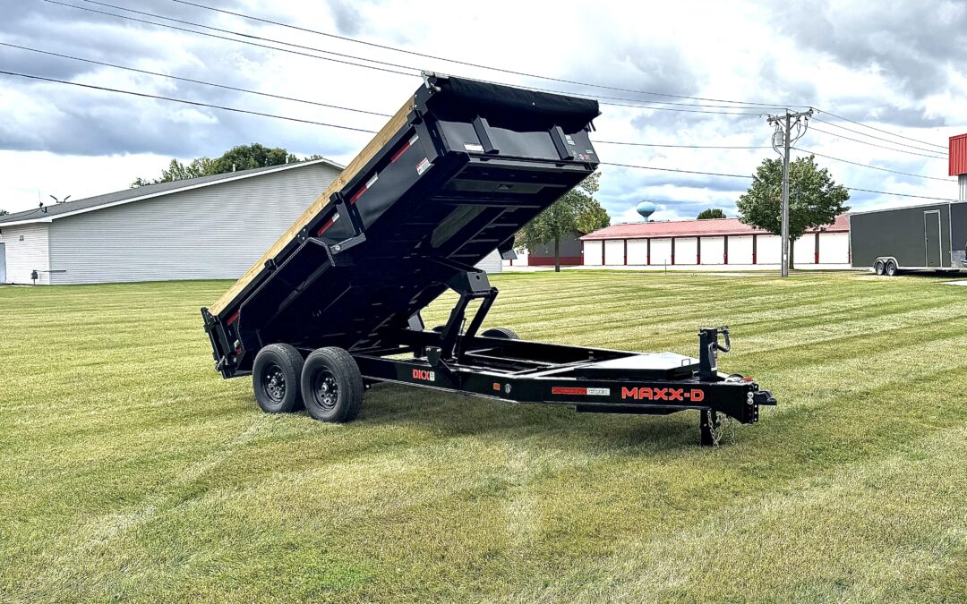 MAXX-D DKX 14ft Dump Trailer | 14K 83″ I-BEAM DUMP