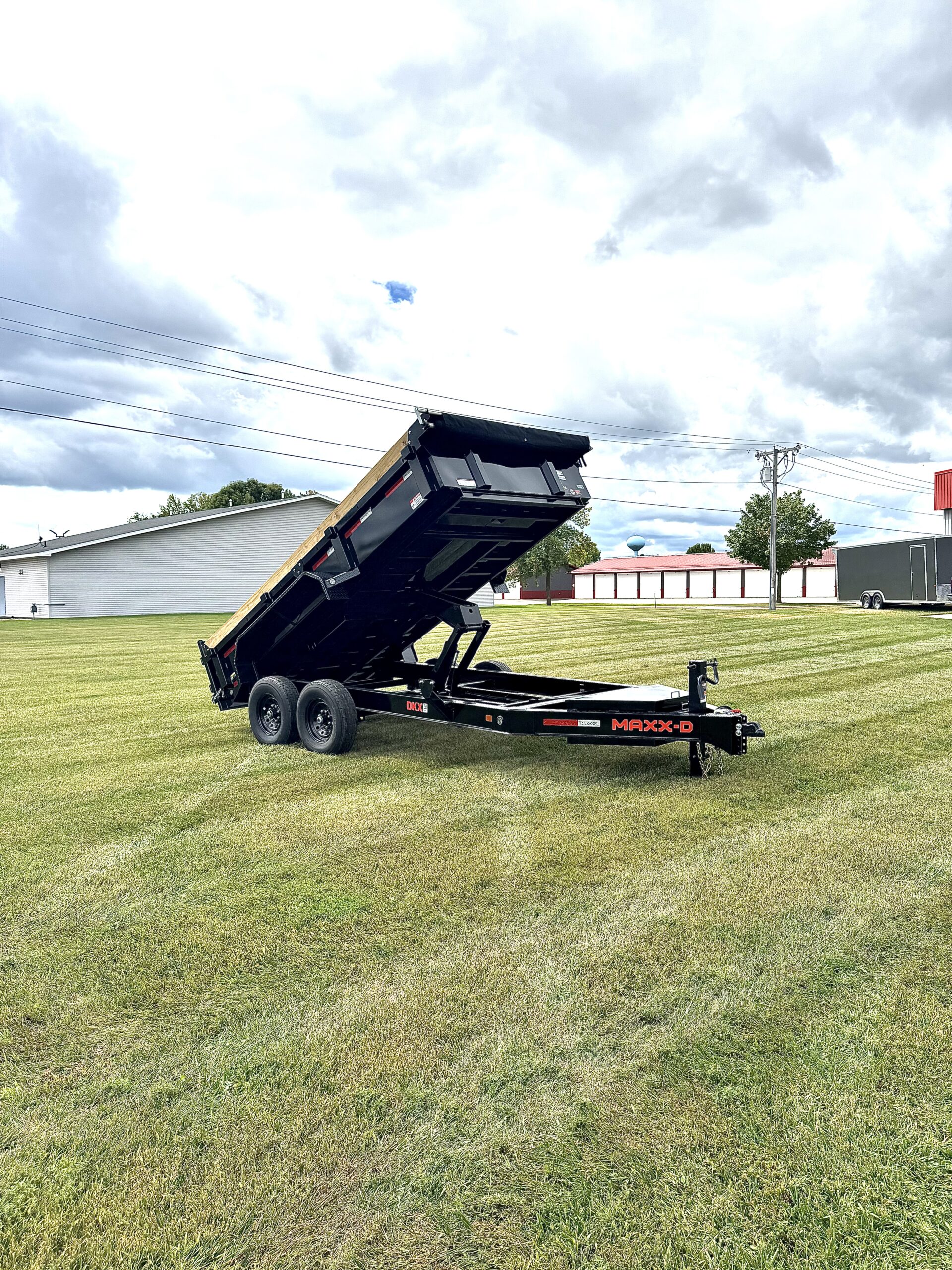 MAXX-D DKX 14ft Dump Trailer | 14K 83″ I-BEAM DUMP