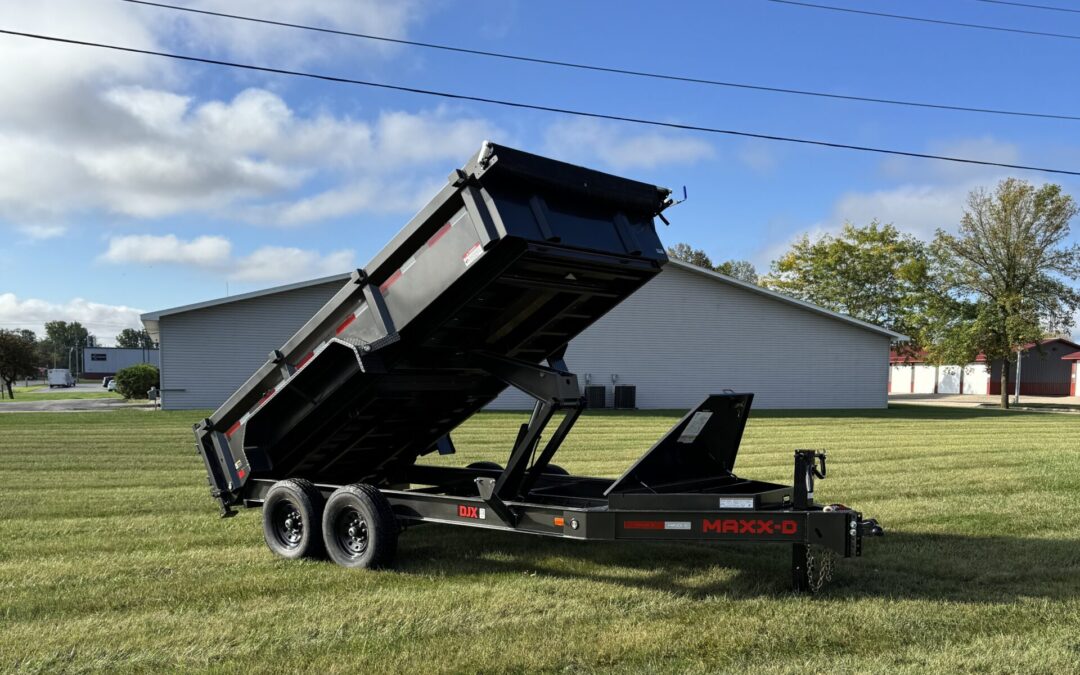 MAXX-D  DJX 14′ DUMP TRAILER | 14K 83” I-BEAM DUMP