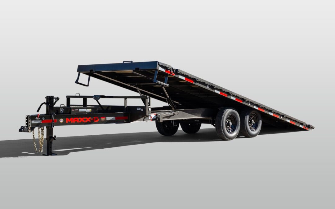MAXX-D TOX 102’x22′ | 14K Power Deckover Tilt Trailer