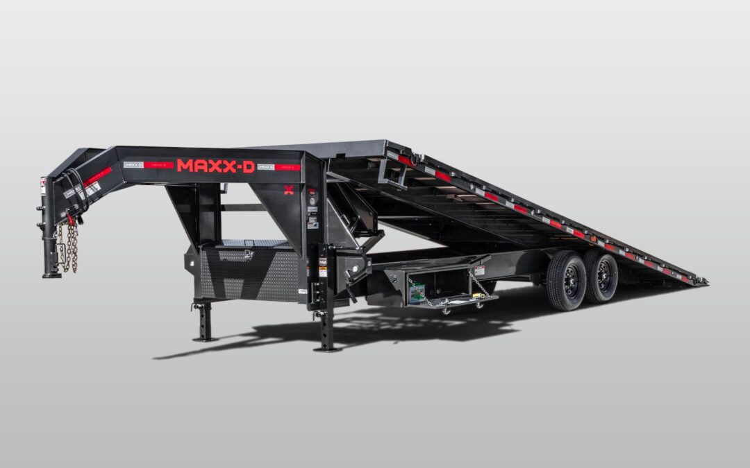 MAXX-D 102″x26′ TSX SINGLE WHEEL FLATBED TILT GOOSENECK