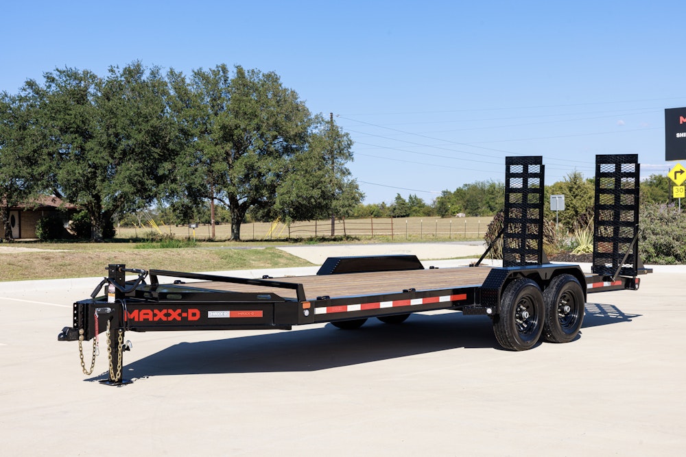 MAXX-D 83″X22′ EHX – THE ULTIMATE I-BEAM EQUIPMENT TRAILER 14K GVWR