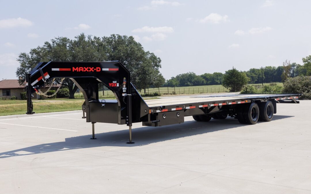 MAXX-D 32′ YDX Tandem Dual Hydraulic Gooseneck Dovetail Trailer | 25,900 GVWR