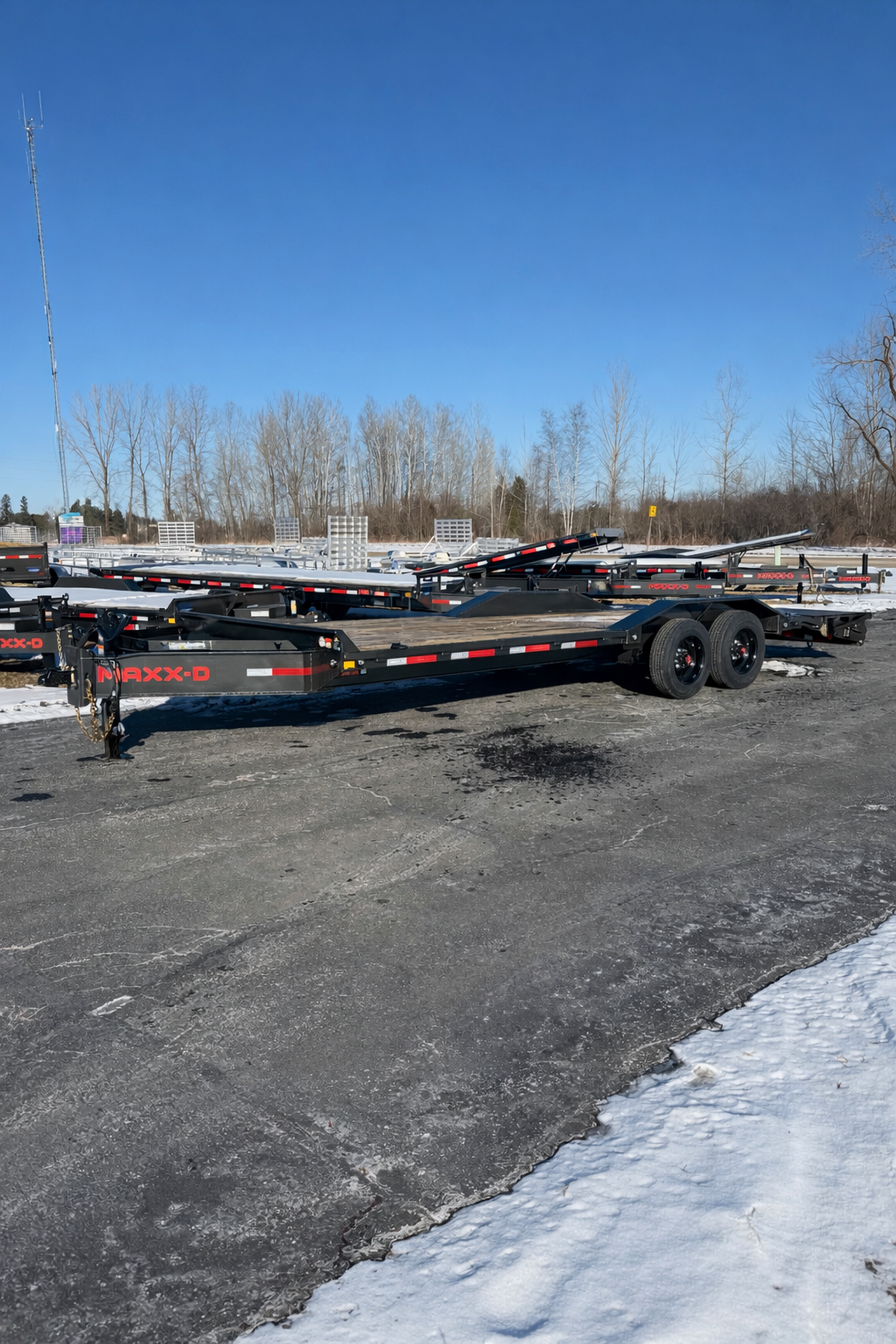 MAXX-D 102″X24′ H9X – THE ULTIMATE HEAVY-DUTY TRAILER | 22K GVWR