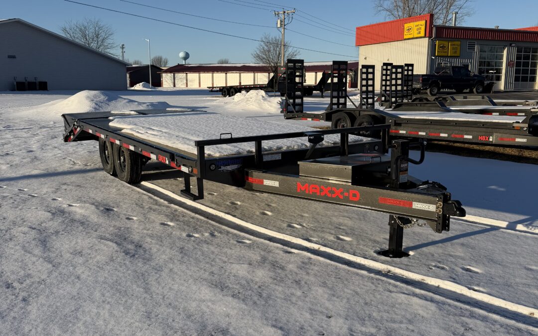 MAXX-D 102″X20′ DOX I-BEAM DECKOVER TRAILER 15,400 LB GVWR