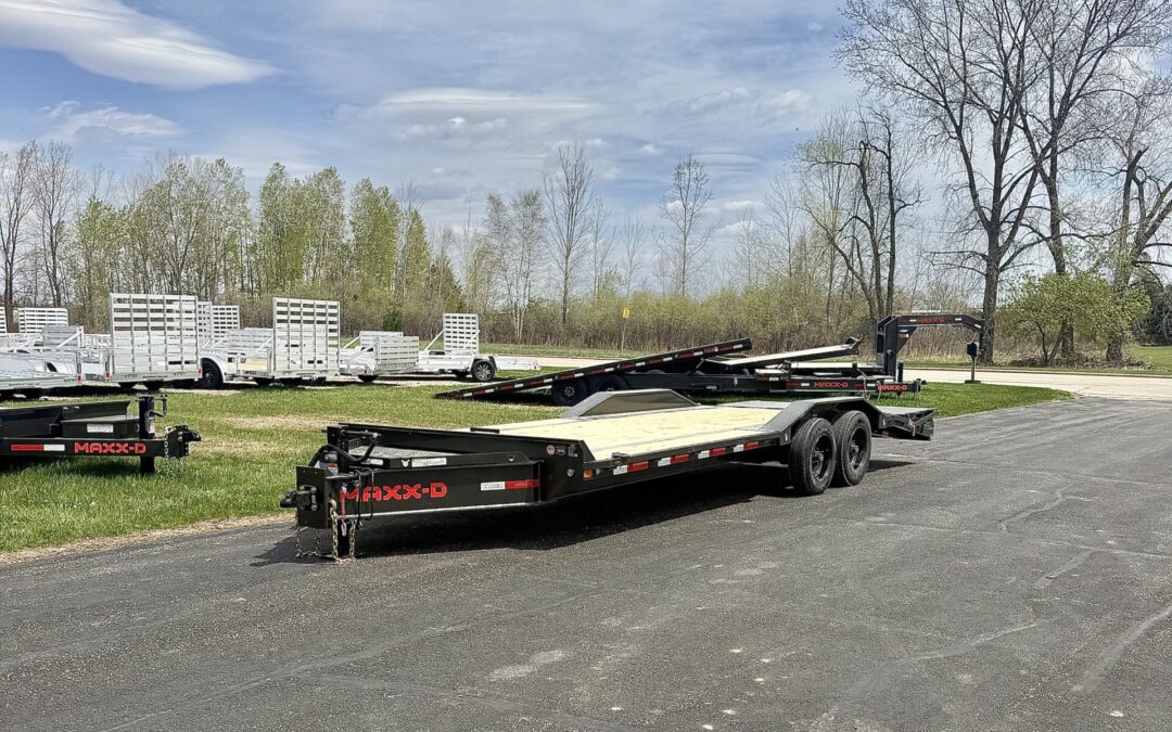 MAXX-D 102″X24′ H9X – THE ULTIMATE HEAVY-DUTY TRAILER | 22K GVWR