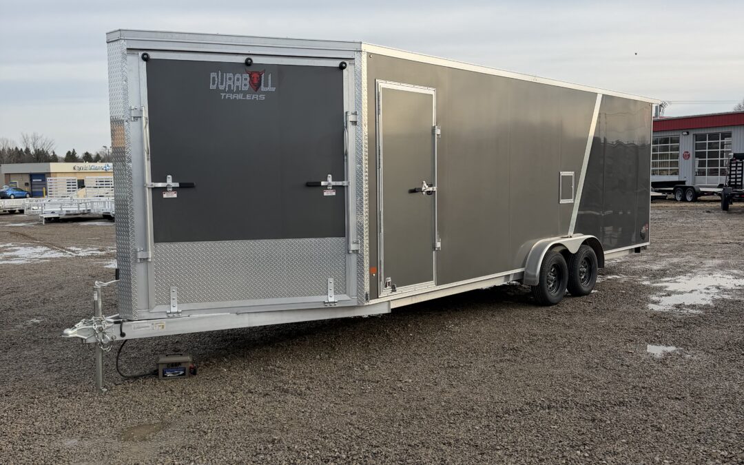 DURABULL 27′ INLINE ALUMINUM TRAILER WITH SNOW PACKAGE