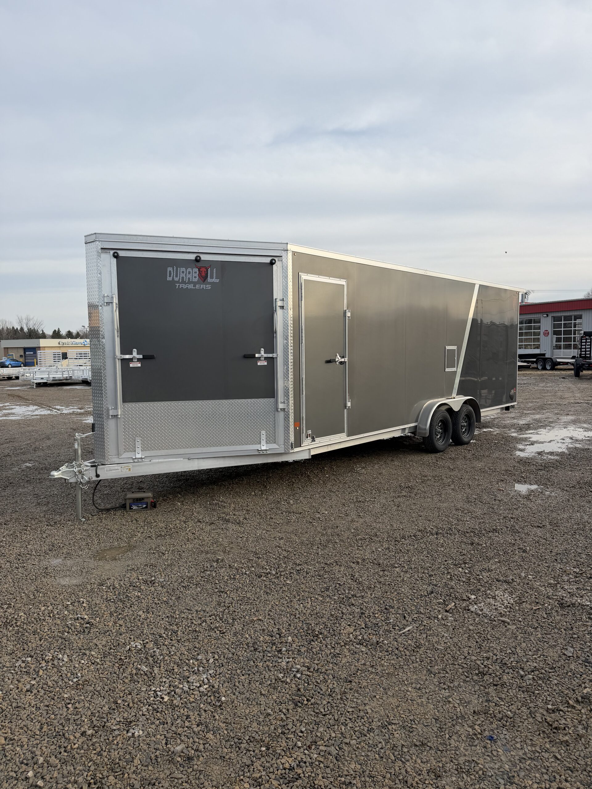 DURABULL 27′ INLINE ALUMINUM TRAILER WITH SNOW PACKAGE