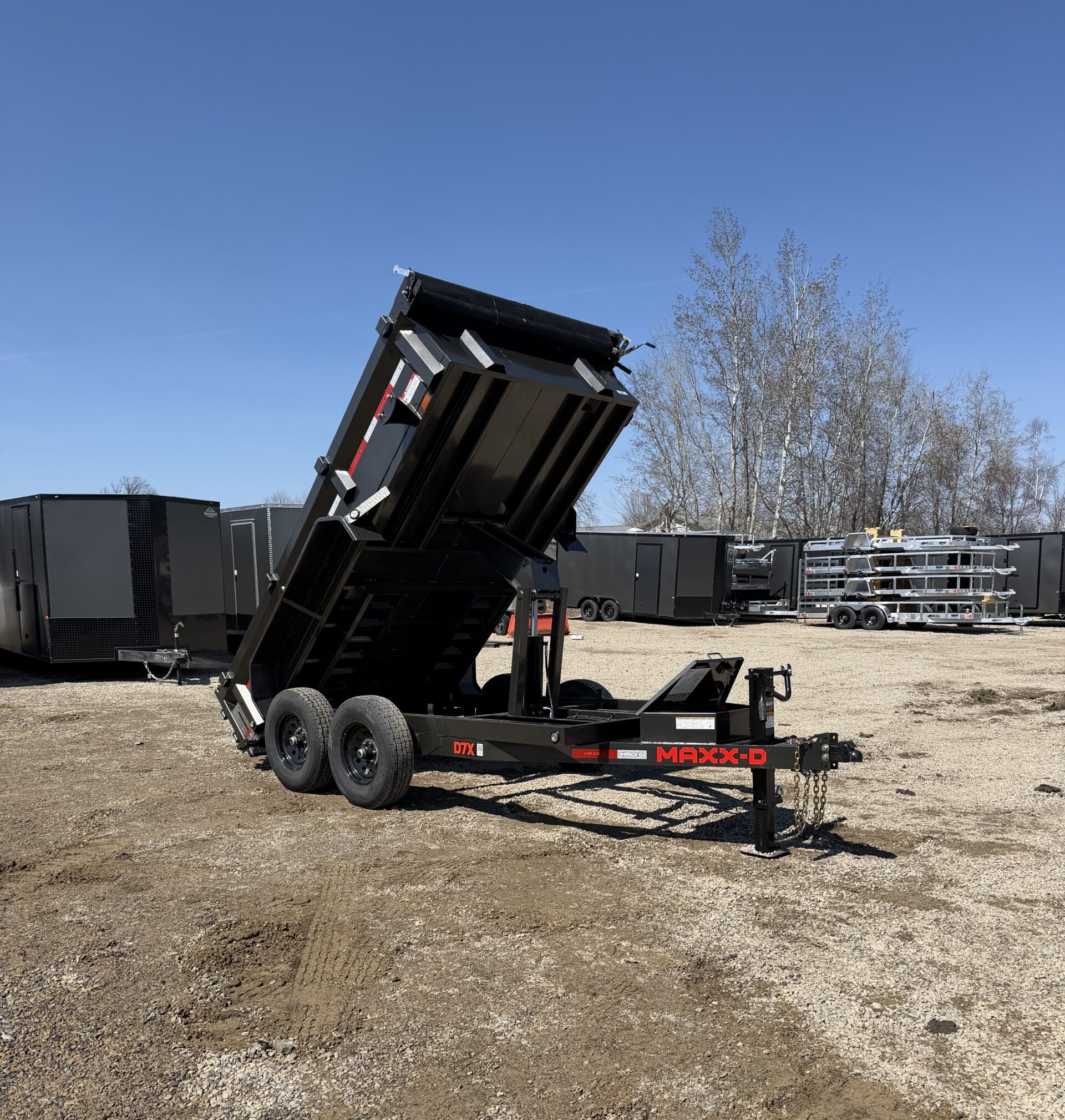 MAXX-D D7X 6×12 DUMP TRAILER 10K GVWR